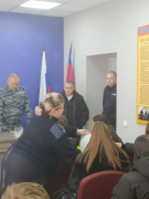 Экскурсия в ОМВД по Кавказскому району