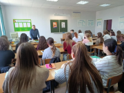 Профориентационная встреча с филиалом АГУ в Белореченске для студентов специальности «Юриспруденция»