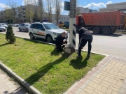 Студенты техникума приняли участие в работах по благоустройству города Кропоткина