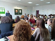 Профориентационная встреча с филиалом АГУ в Белореченске для студентов специальности «Юриспруденция»
